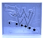 Preview: WWF (WWE) "Attitude Era" Display-Base für Jakks Actionfiguren